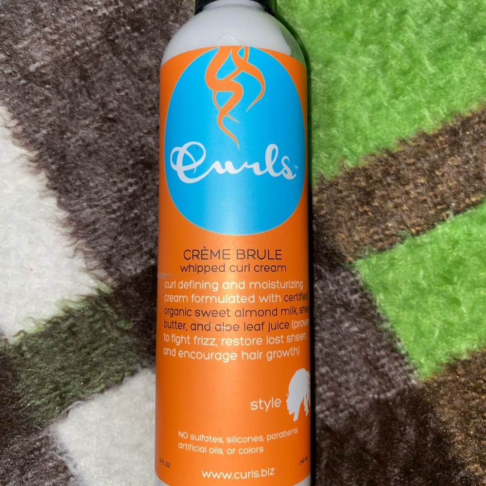 Curls, Creme brûlée whipped curl cream